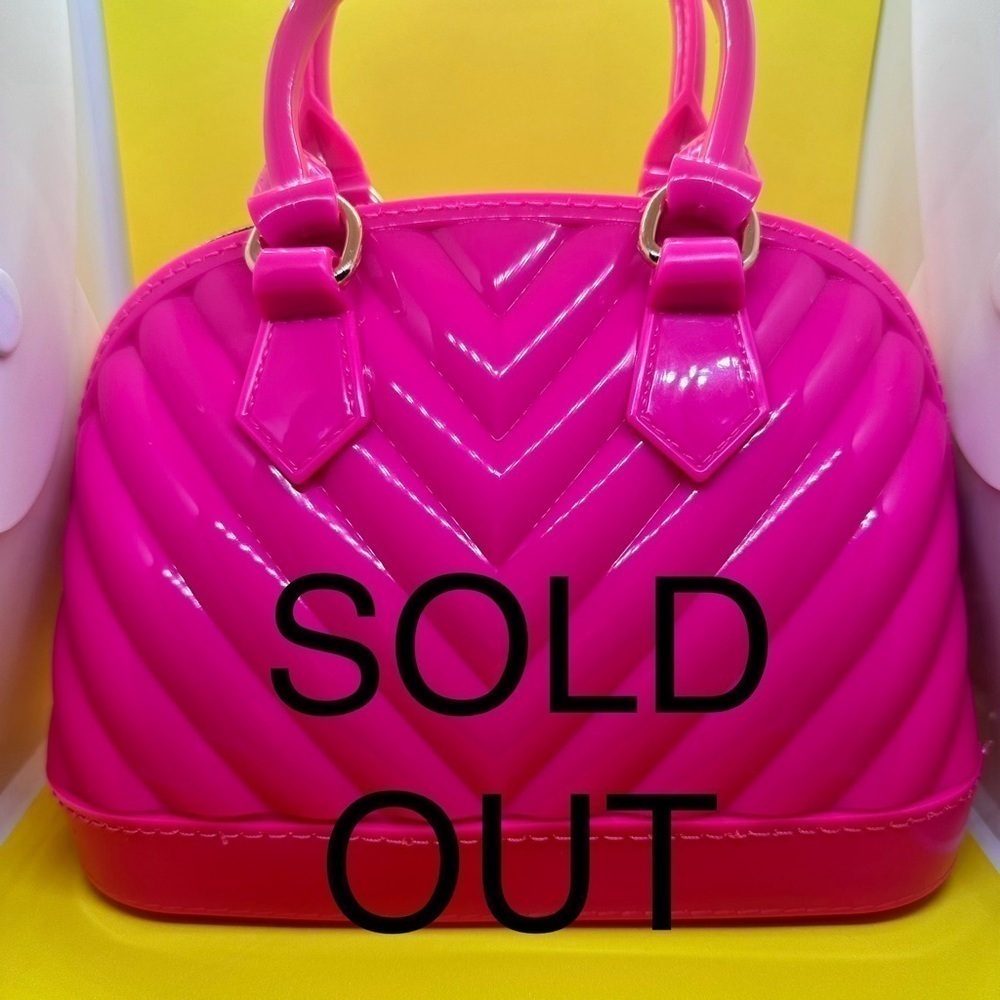 ALMA LOOK ALIKE POOLSIDE PURSE W/CROSSBODY CHAIN ONLY. BAG CHERRY CHARM NOT … - Picture 9 of 9